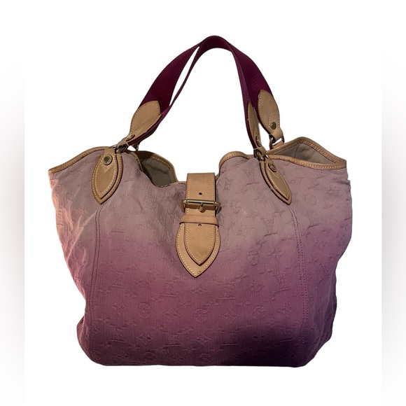 Louis Vuitton Handbags - LOUIS VUITTON Denim Monogram Sunbeam Rouge Fauviste